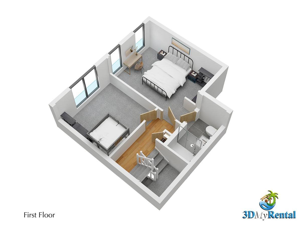 Modern Home For Small Groups By Stones Throw Apartments - Free Parking - Sea View Worthing Exterior photo